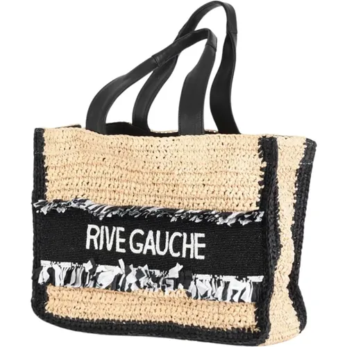 Handmade Beaded Shopper Bag , unisex, Sizes: ONE SIZE - De Siena - Modalova