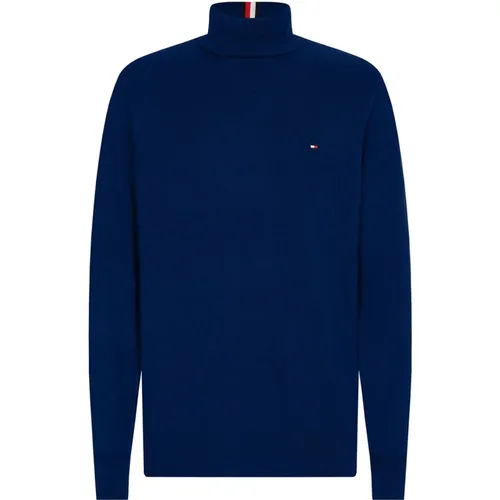 Luxury Cotton Cashmere Sweater , male, Sizes: 2XL - Tommy Hilfiger - Modalova