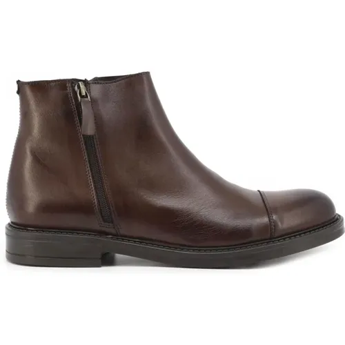 Stilvolle Leder Stiefeletten - Duca di Morrone - Modalova