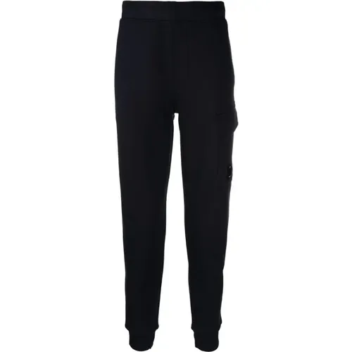 Blaue Cargo Sweatpants Casual Stil , Herren, Größe: S - C.P. Company - Modalova