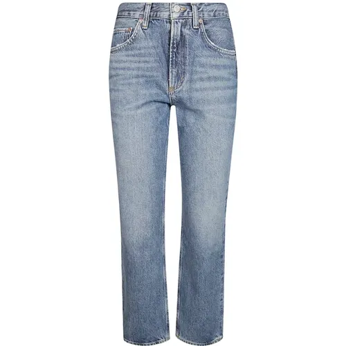 Stylish Denim Jeans , female, Sizes: W29, W28, W25 - Agolde - Modalova