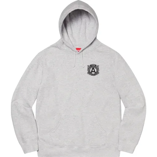 Limited Edition Hooded Sweatshirt Ash Grey , male, Sizes: M - Supreme - Modalova