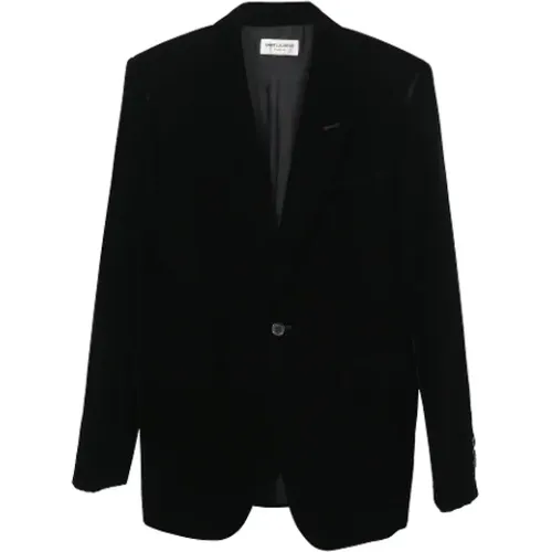 Pre-owned Velvet outerwear , male, Sizes: XS - Yves Saint Laurent Vintage - Modalova