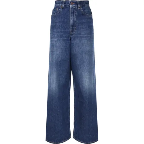 Midnight Blue Wide Leg Jeans Chloé - Chloé - Modalova