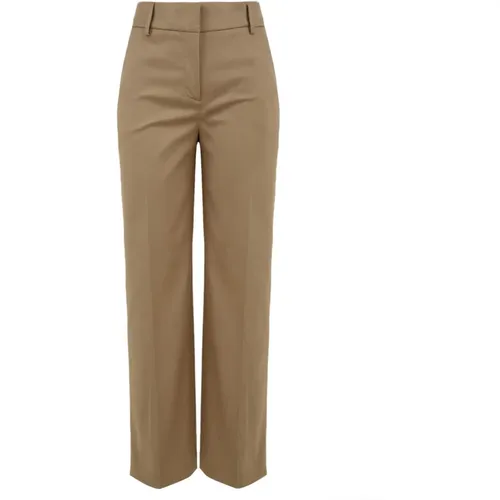 Braune Hose mit Barboncino Modell , Damen, Größe: XS - Douuod Woman - Modalova