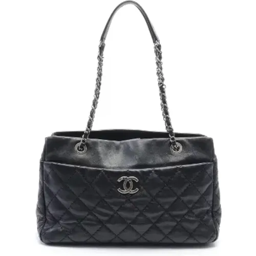 Pre-owned Leather chanel-bags , female, Sizes: ONE SIZE - Chanel Vintage - Modalova