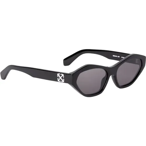 Frame Grey Lens Sunglasses Kent , female, Sizes: 56 MM - Off White - Modalova