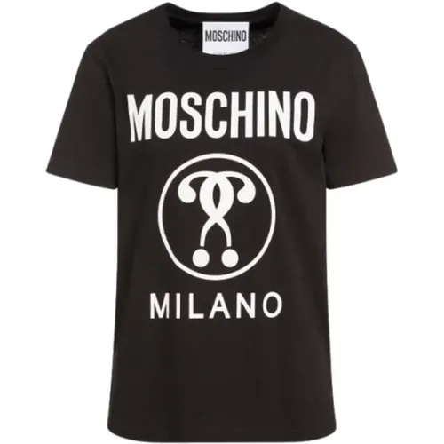 Double Question Logo T-Shirt - Moschino - Modalova