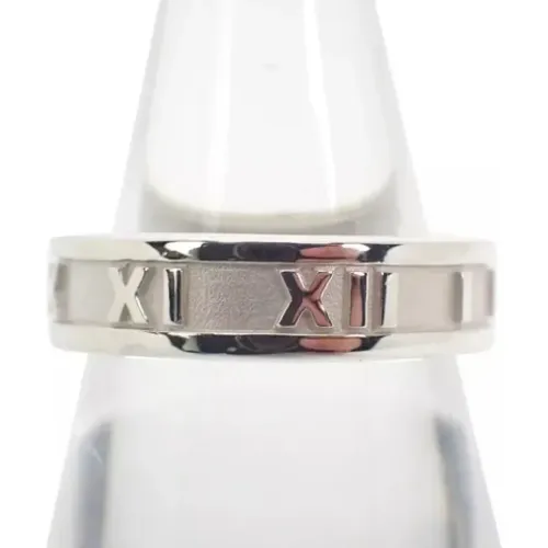 Pre-owned Silver rings , female, Sizes: ONE SIZE - Tiffany & Co. Pre-owned - Modalova