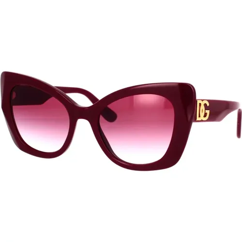 Mutige und elegante Oversize-Sonnenbrille - Dolce & Gabbana - Modalova