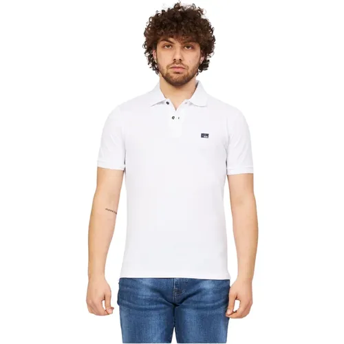 Cotton Polo Shirt , Herren, Größe: M - YES ZEE - Modalova