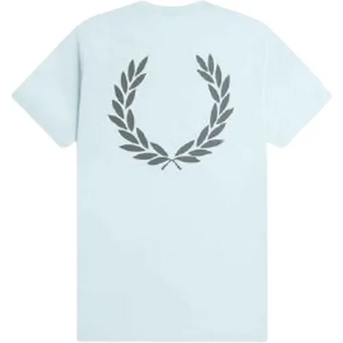 Celeste Back Grafik T-Shirt - Fred Perry - Modalova