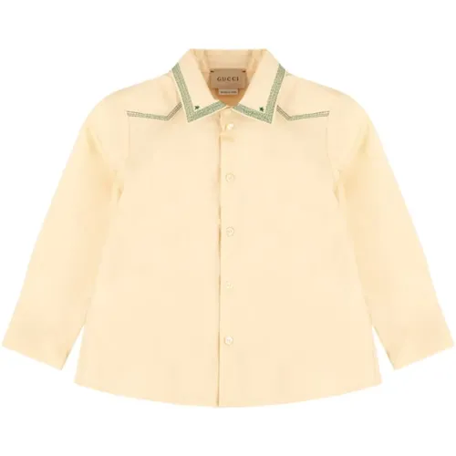 Baby Shirt - Regular Fit - Hergestellt in Italien - Gucci - Modalova