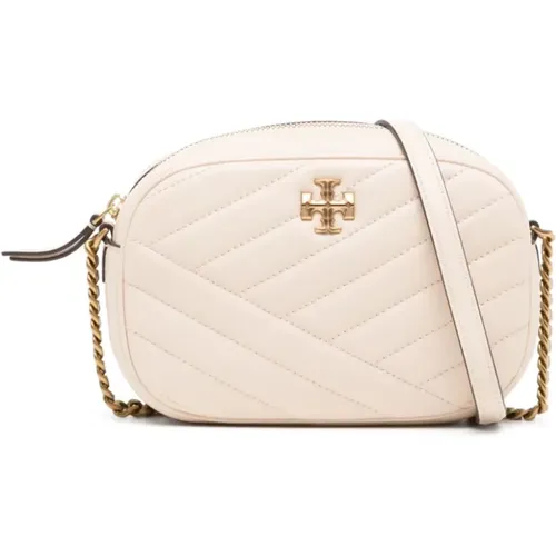 Weiße Leder Umhängetasche - TORY BURCH - Modalova