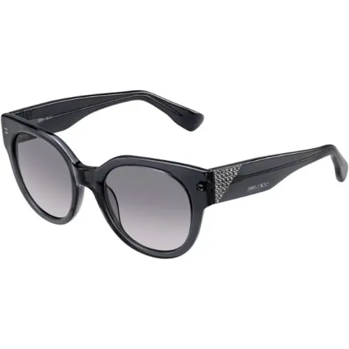 Ola/S Sunglasses Transparent Grey Gradient , female, Sizes: 51 MM - Jimmy Choo - Modalova