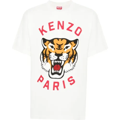Weiße T-Shirts und Polos , Herren, Größe: M - Kenzo - Modalova