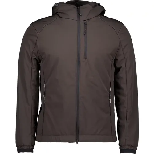 Quilted Dark Jackets , male, Sizes: 2XL, XL - Krakatau - Modalova