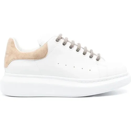 Sneakers with Contrasting Details , female, Sizes: 6 UK, 2 UK, 5 UK, 2 1/2 UK, 7 UK, 4 UK, 4 1/2 UK, 5 1/2 UK, 3 UK - alexander mcqueen - Modalova
