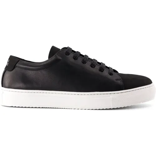 Handcrafted Nubuck Sneakers , male, Sizes: 5 UK - National Standard - Modalova