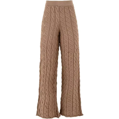 Camel Hose, Modell Ptkd03039 02 , Damen, Größe: XS - Akep - Modalova