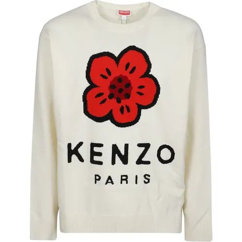 Blumiger Pullover für Frauen , Herren, Größe: L - Kenzo - Modalova