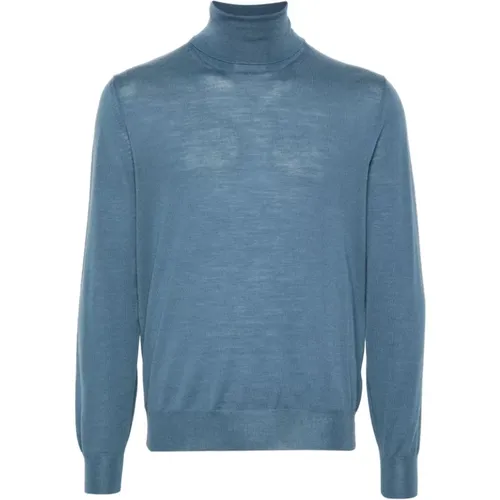 Merino Wool Turtleneck Sweater , male, Sizes: M, L, 2XL, XL, S - Canali - Modalova