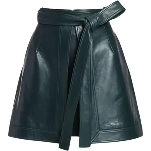 Pre-owned Leather bottoms , female, Sizes: M - Oscar De La Renta Pre-owned - Modalova
