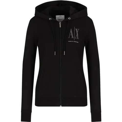 Stylish Sweaters , female, Sizes: S, M, L, XS - Armani Exchange - Modalova