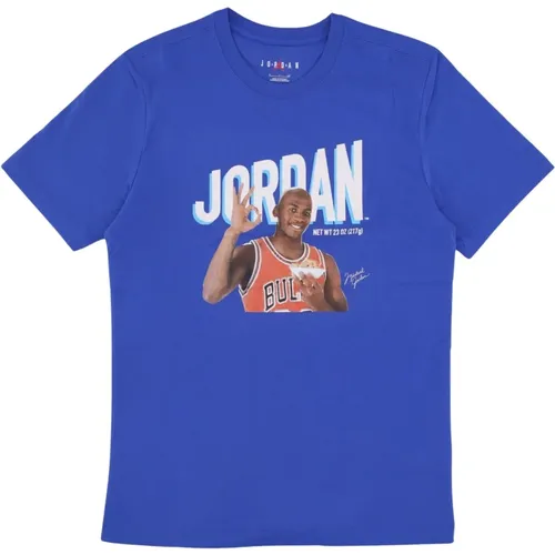 MVP Photo Tee Game T-Shirt , Herren, Größe: M - Jordan - Modalova