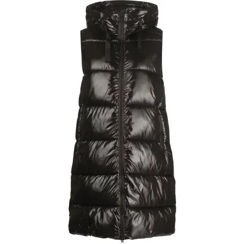 Iria Lang Puffer Gilet , Damen, Größe: L - Save The Duck - Modalova