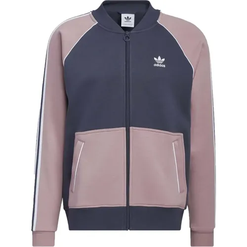 SST Fleece Track Jacke , Herren, Größe: XS - Adidas - Modalova