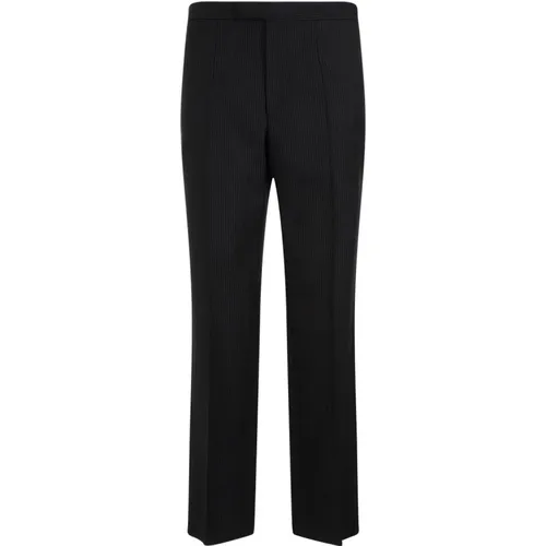 Wool Pinstripe Suit Trousers , male, Sizes: W32 - The Row - Modalova