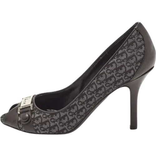 Pre-owned Canvas heels , female, Sizes: 3 1/2 UK - Dior Vintage - Modalova