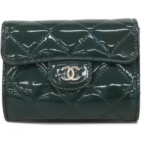 Pre-owned Leder Portemonnaies , Damen, Größe: ONE Size - Chanel Vintage - Modalova