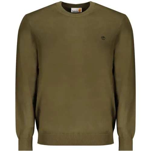 Grüner Baumwollpullover , Herren, Größe: 3XL - Timberland - Modalova