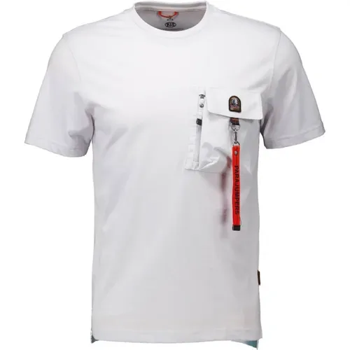 T-Shirts , male, Sizes: M, 2XL, L, S - Parajumpers - Modalova
