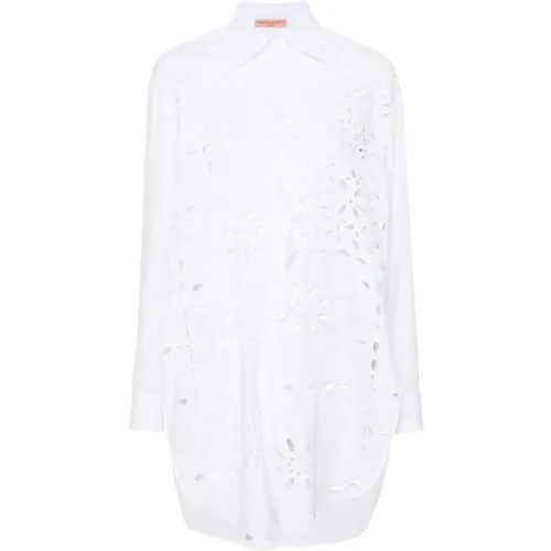 Shirts , Damen, Größe: 2XS - Ermanno Scervino - Modalova