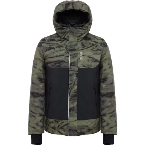 Camouflage Ski Jacket with Reflective Details , male, Sizes: 2XL - Colmar - Modalova