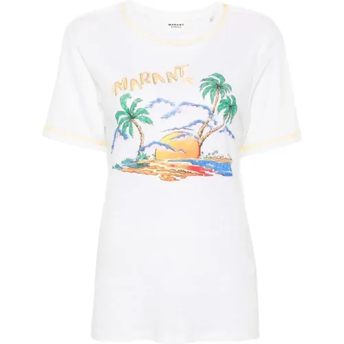 Zewel TEE T-Shirts , female, Sizes: L - Isabel Marant Étoile - Modalova