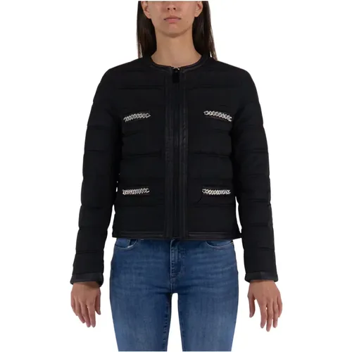 Irene Chanel Collar Jacket , female, Sizes: S - Guess - Modalova