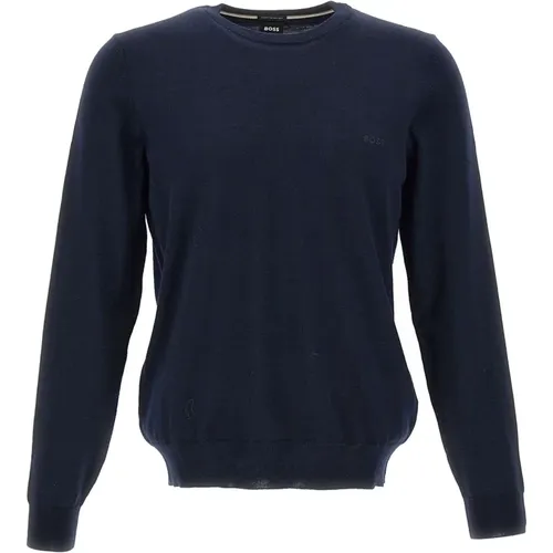 Reine Wollpullover , Herren, Größe: XL - Hugo Boss - Modalova