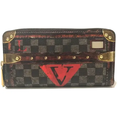 Pre-owned Canvas wallets , female, Sizes: ONE SIZE - Louis Vuitton Vintage - Modalova