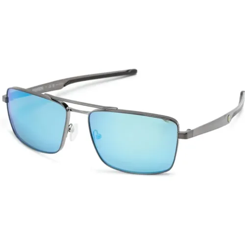 Grey Sunglasses with Accessories , male, Sizes: 60 MM - Ferrari - Modalova