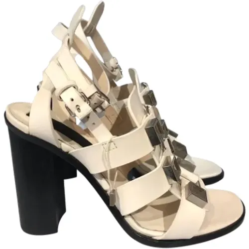 Pre-owned Leder sandals - Proenza Schouler Pre-owned - Modalova