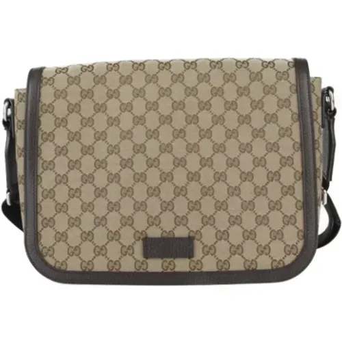 Pre-owned Canvas shoulder-bags , female, Sizes: ONE SIZE - Gucci Vintage - Modalova