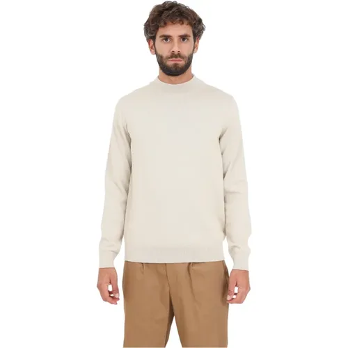 Beiger Rollkragenpullover für Herren - Selected Homme - Modalova