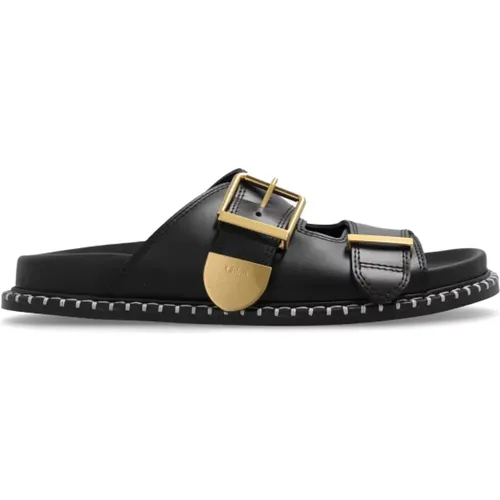 ‘Rebecca’ slides , Damen, Größe: 36 EU - Chloé - Modalova