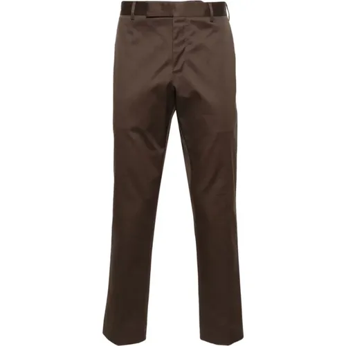 Tailored Cut Trousers with Feather Detail , male, Sizes: L - PT Torino - Modalova