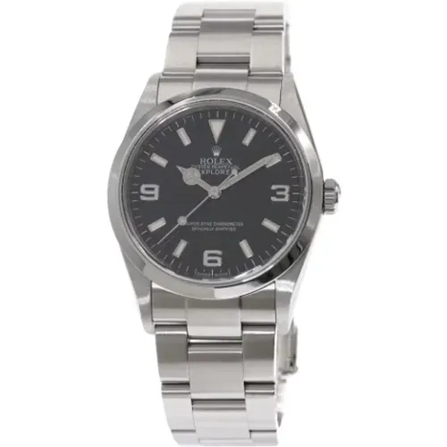 Pre-owned Stainless Steel watches , male, Sizes: ONE SIZE - Rolex Vintage - Modalova