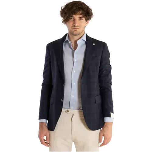 Sartoria Windowed jacket , male, Sizes: M - Luigi Bianchi Mantova - Modalova